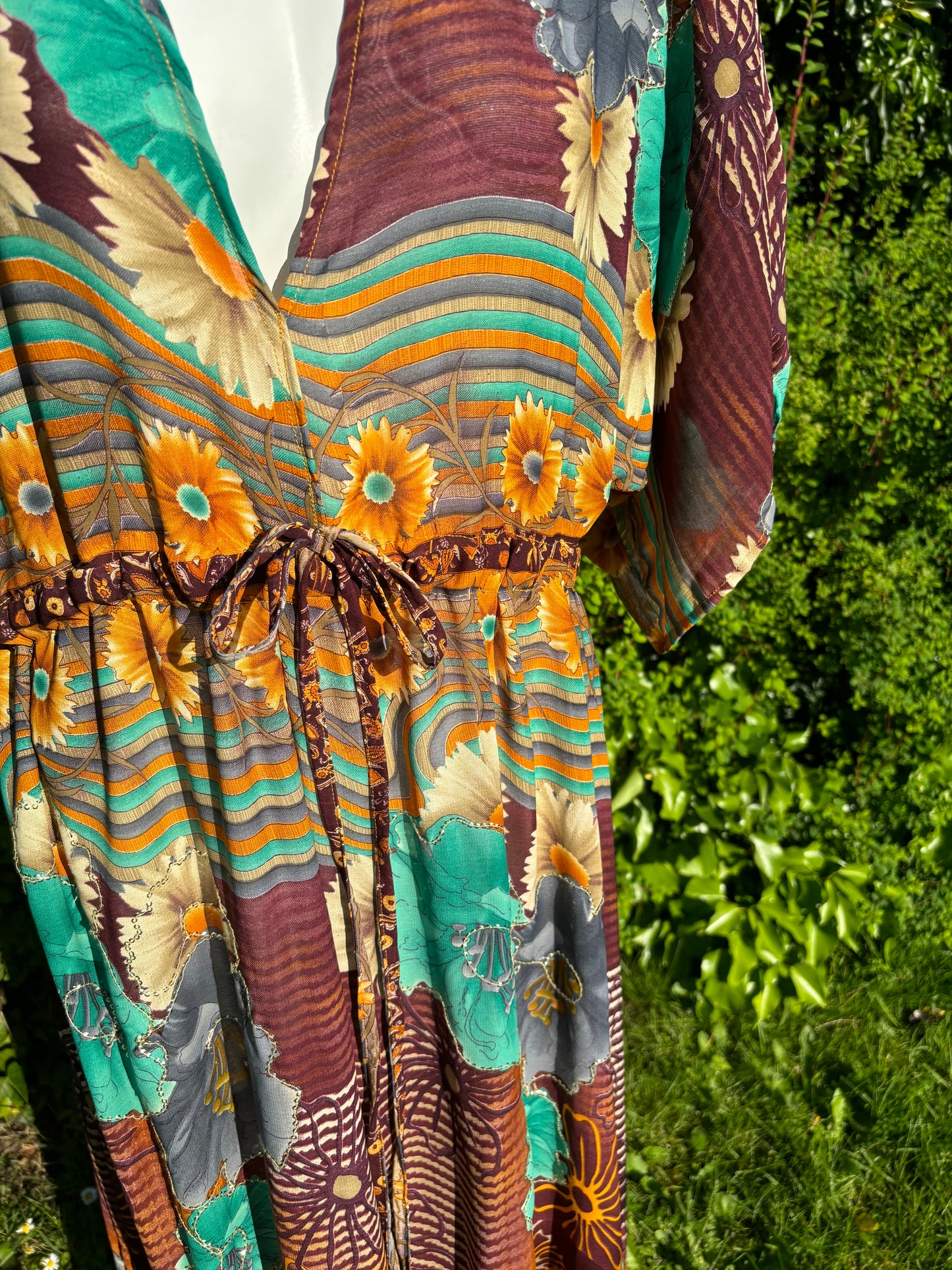 Earthy Tones Goddess Dress